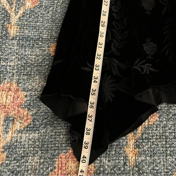 Women's Johnny Was Joy, Love, Light Velvet Asymmetrical Dress